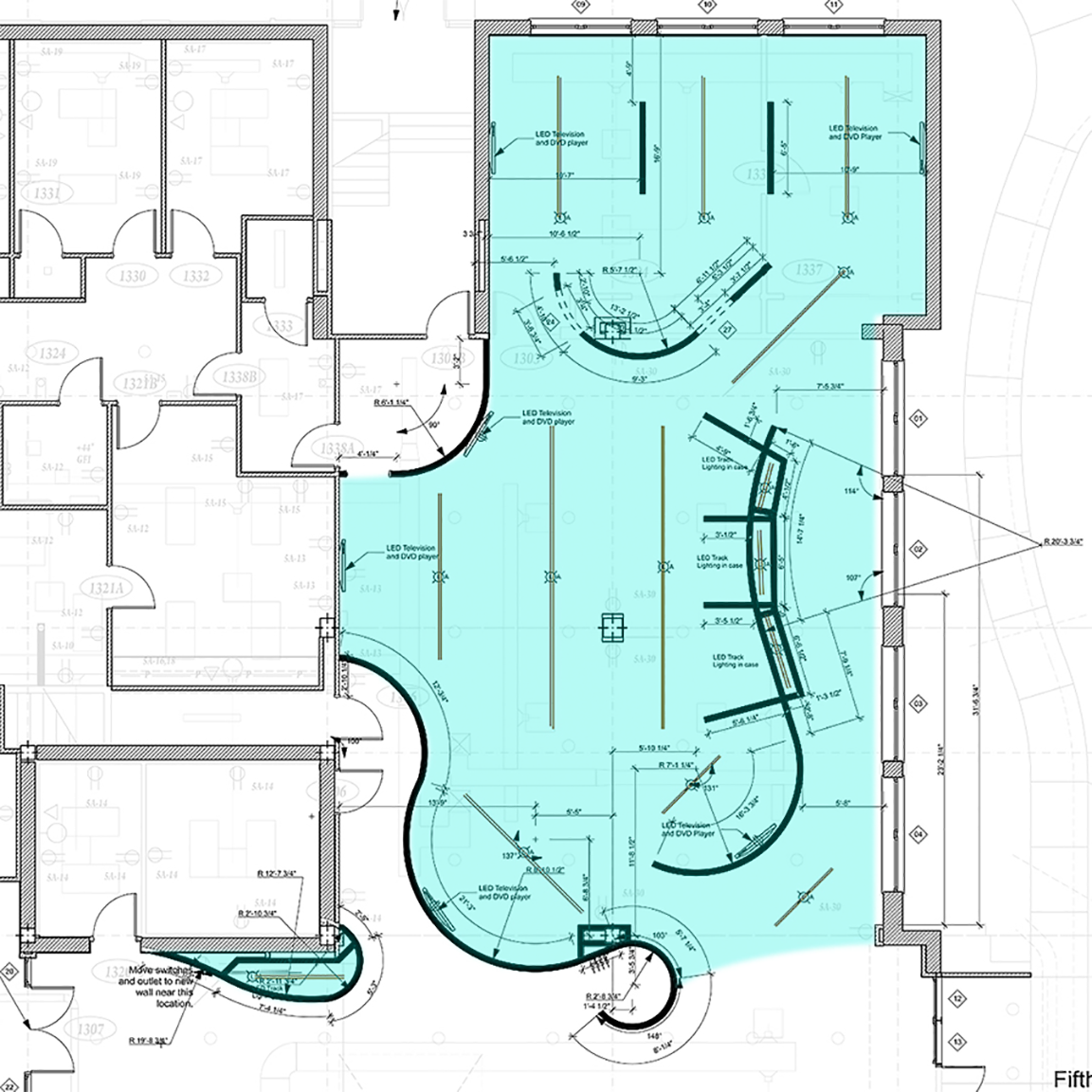 Church of God Interpretive Center - Floor Plan